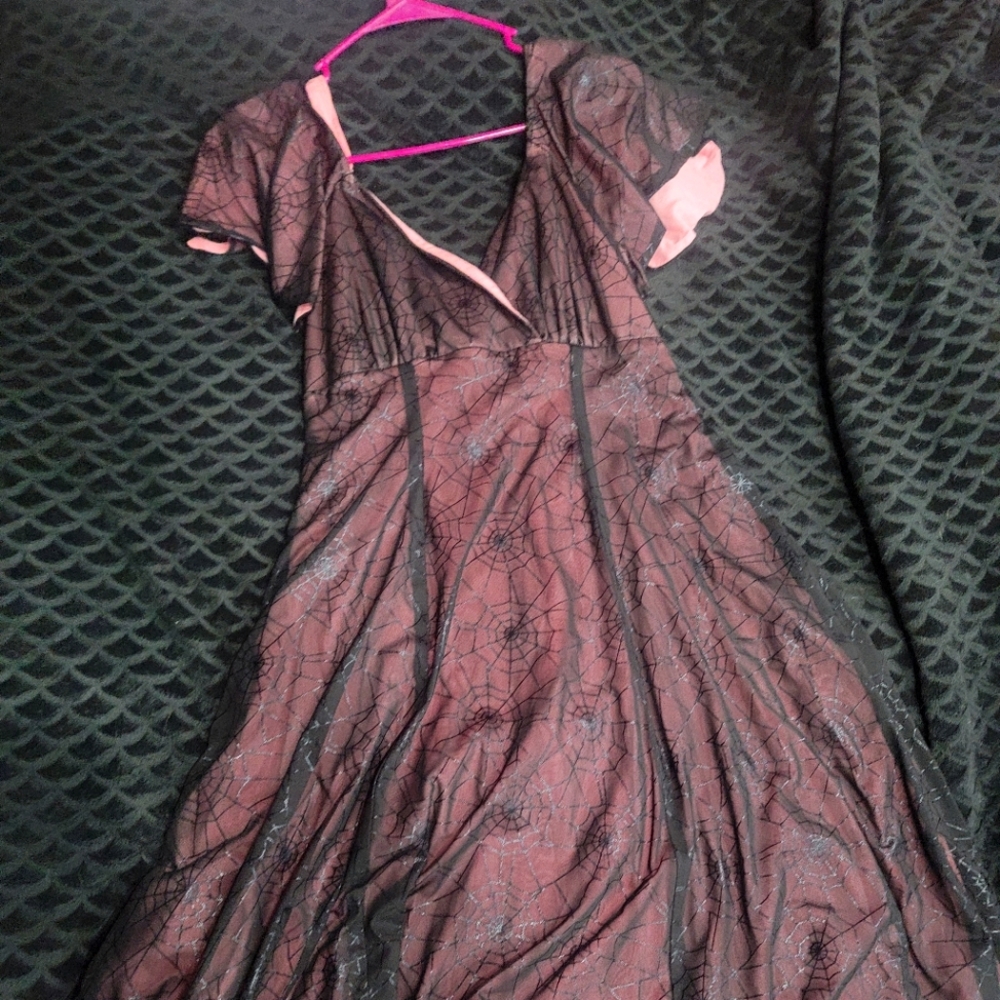 Vixen spiderweb dress